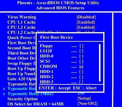 Windows xp через биос